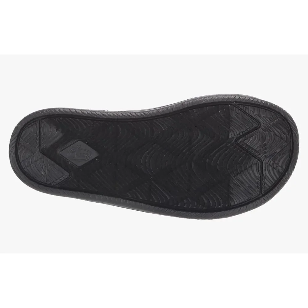Chaco Childrens Chillos Sandal Slide Black Size 3‎ Youth Unisex New